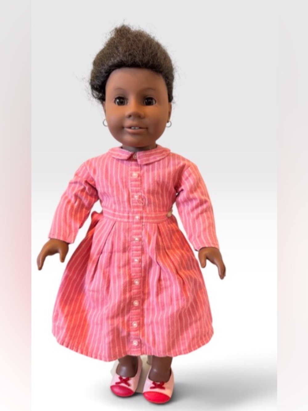 Official Vintage Pleasant Company Addy Walker Doll 18" Historic Meet Dress PC
